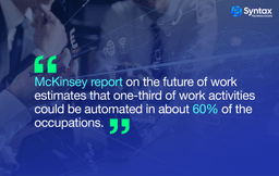 Illustration of automation tools optimizing productivity in a workplace setting