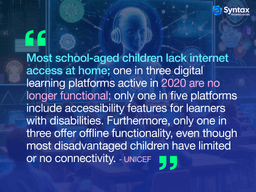 Bright Side of Technology in Education 